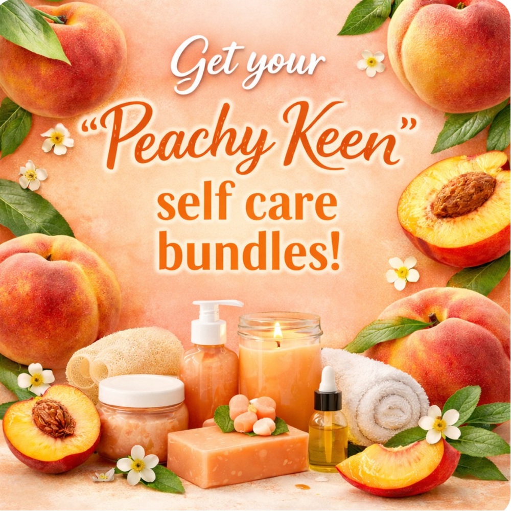 Peachy Keen Beauty box/Skin Care Box/Self Care Box/Jewelry/Hair Care